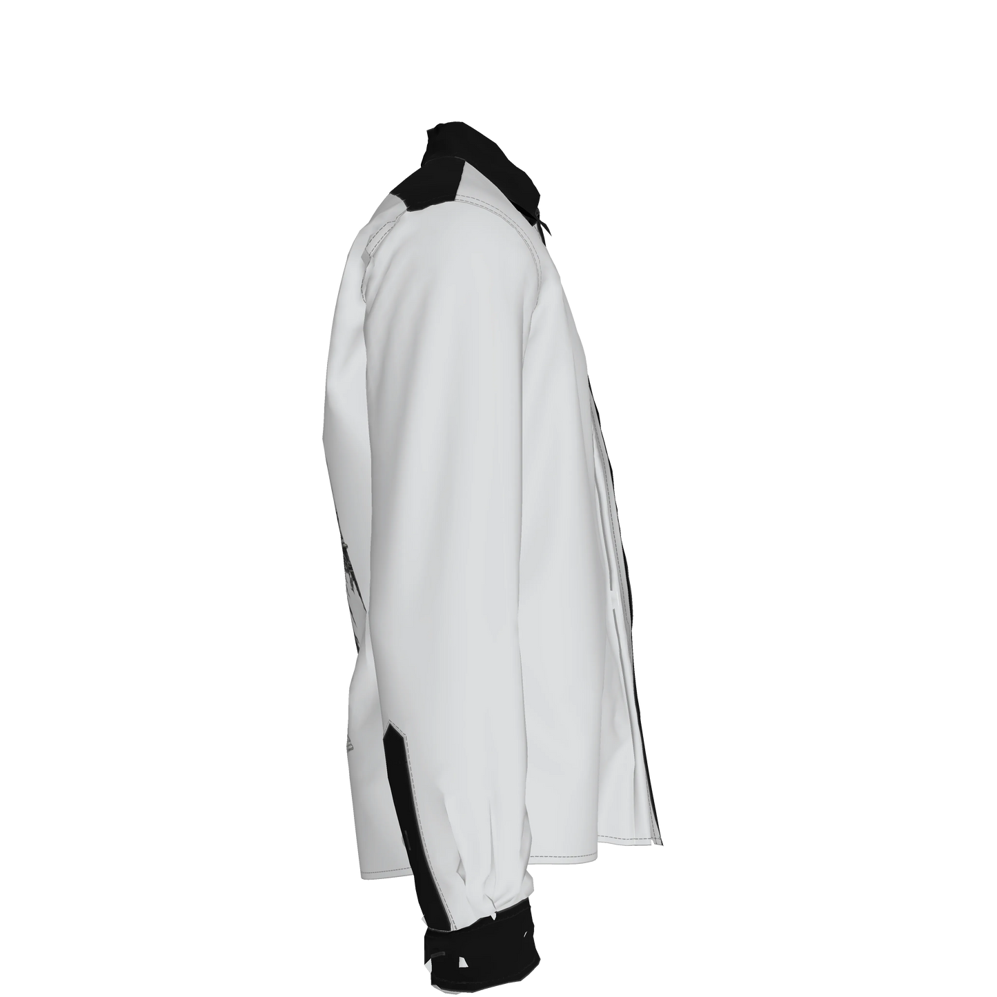 Gothic Candle Shirt with Flying Bats