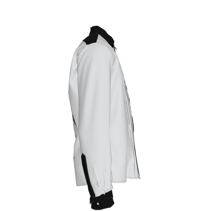 Gothic Candle Shirt with Flying Bats