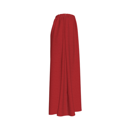 L'EGNA RISING (MAROON) Satin Palazzo Pant