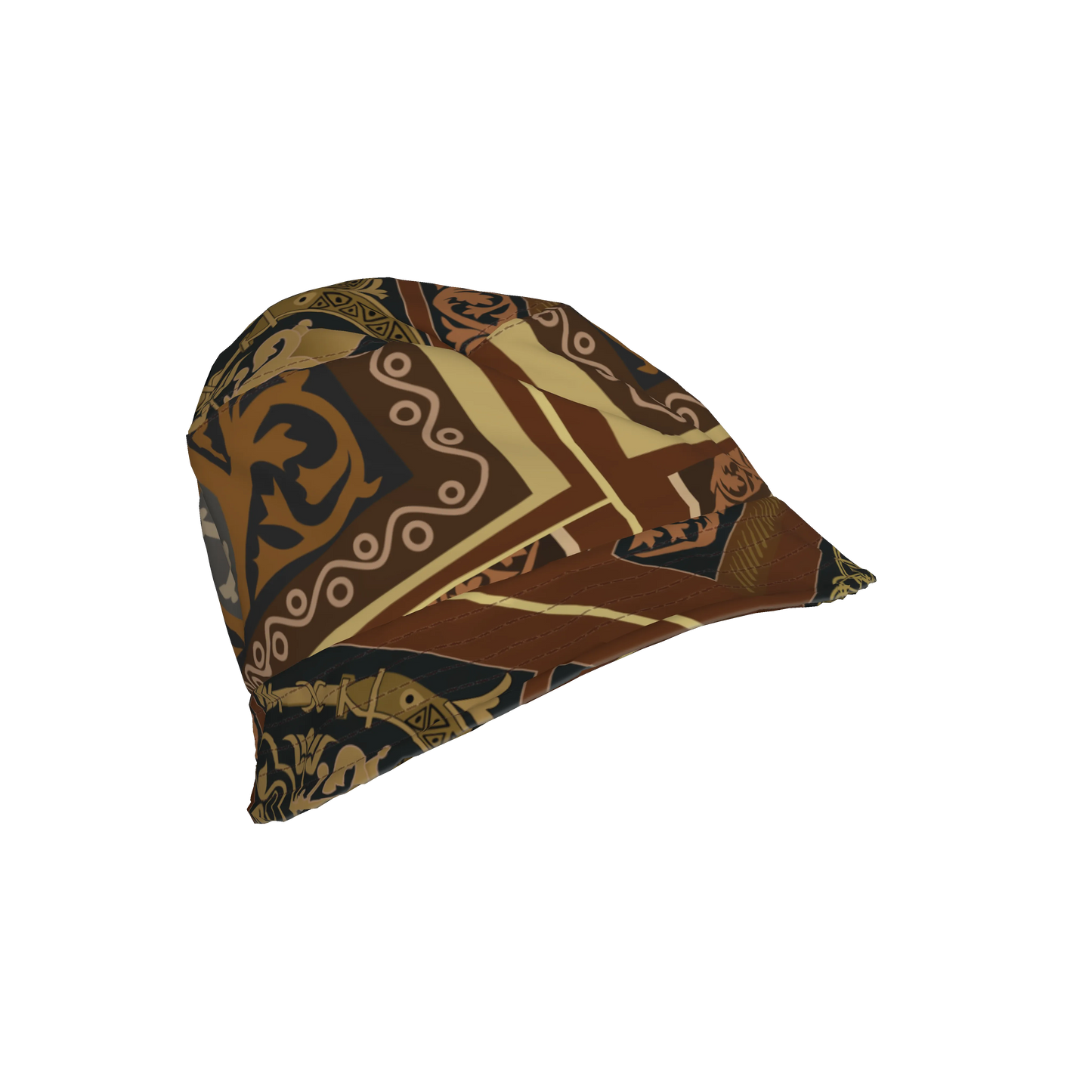 Printed Heavy Stretch Cotton Twill Bucket Hat