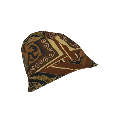 Printed Heavy Stretch Cotton Twill Bucket Hat