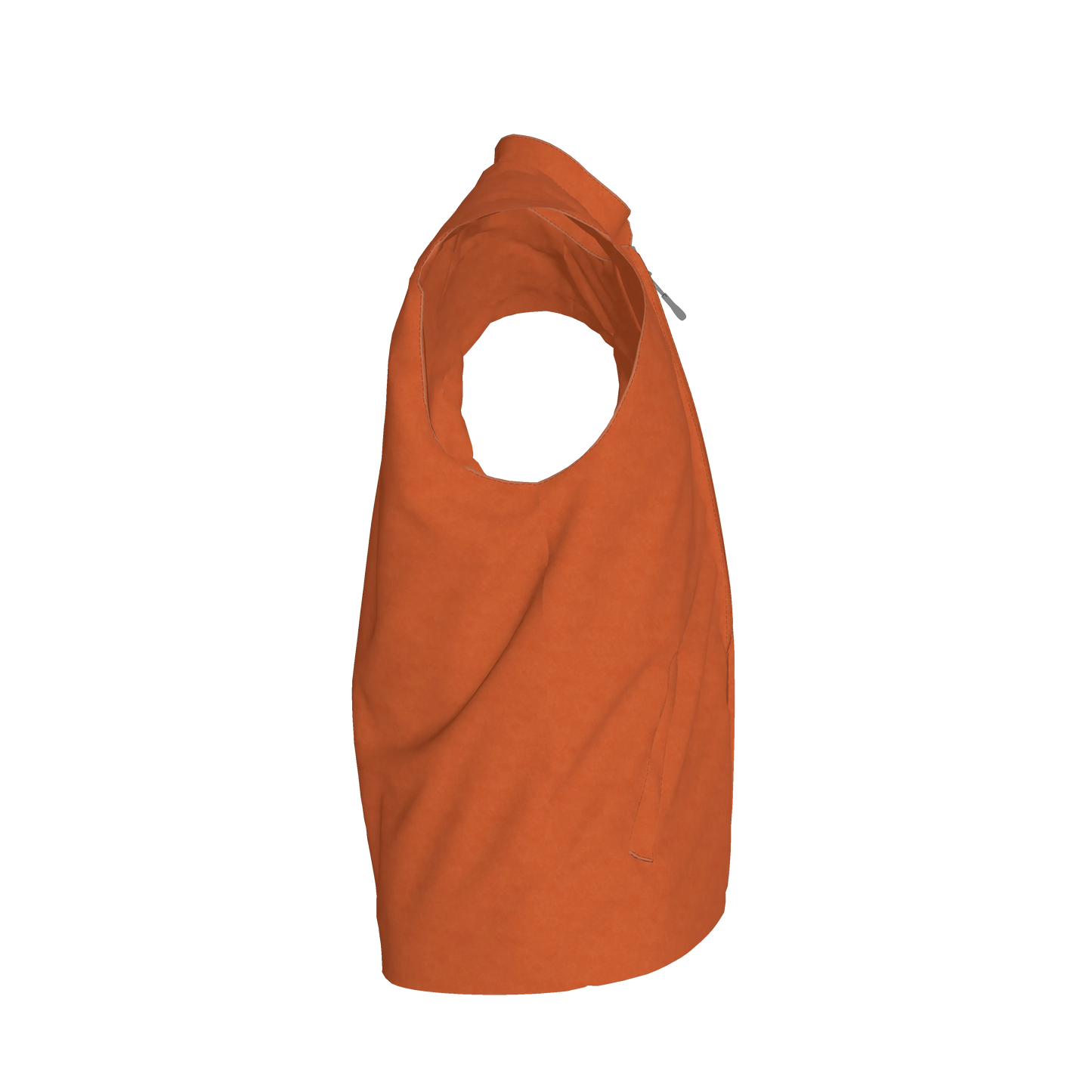 L'EGNA RISING (TERRA) VEST - Gilet in Heavy Stretch Cotton Twill