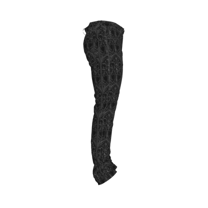 Skull Castle Skinny Jeans