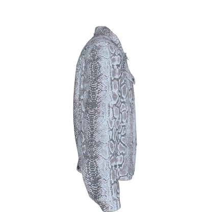 L'EGNA RISING 'SNAKESKIN' Jean Jacket