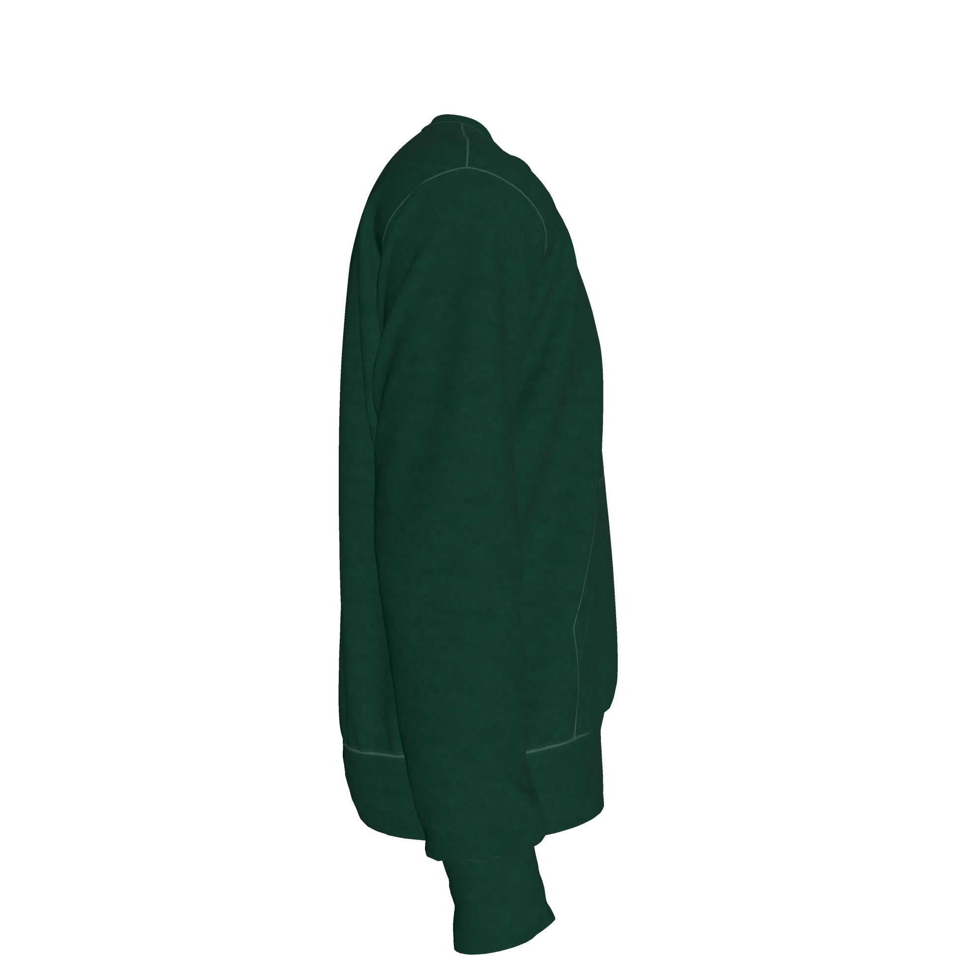 L'EGNA RISING 'Sovereign Veil' Crewneck Sweater (DARK GREEN)