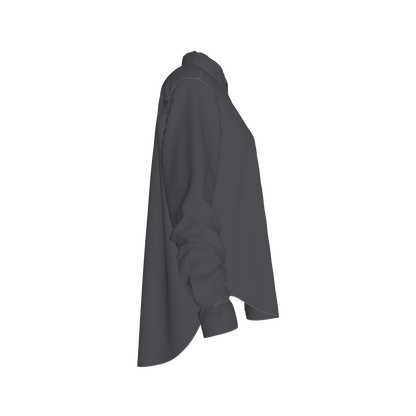 L'EGNA RISING SPARROW'S SHADOW Oversized Button-Up